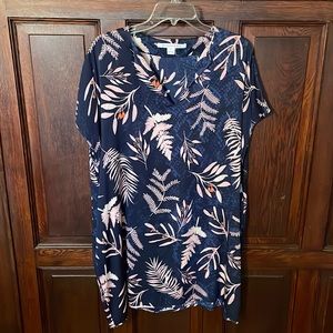 Diane con Furstenberg M silk shift dress